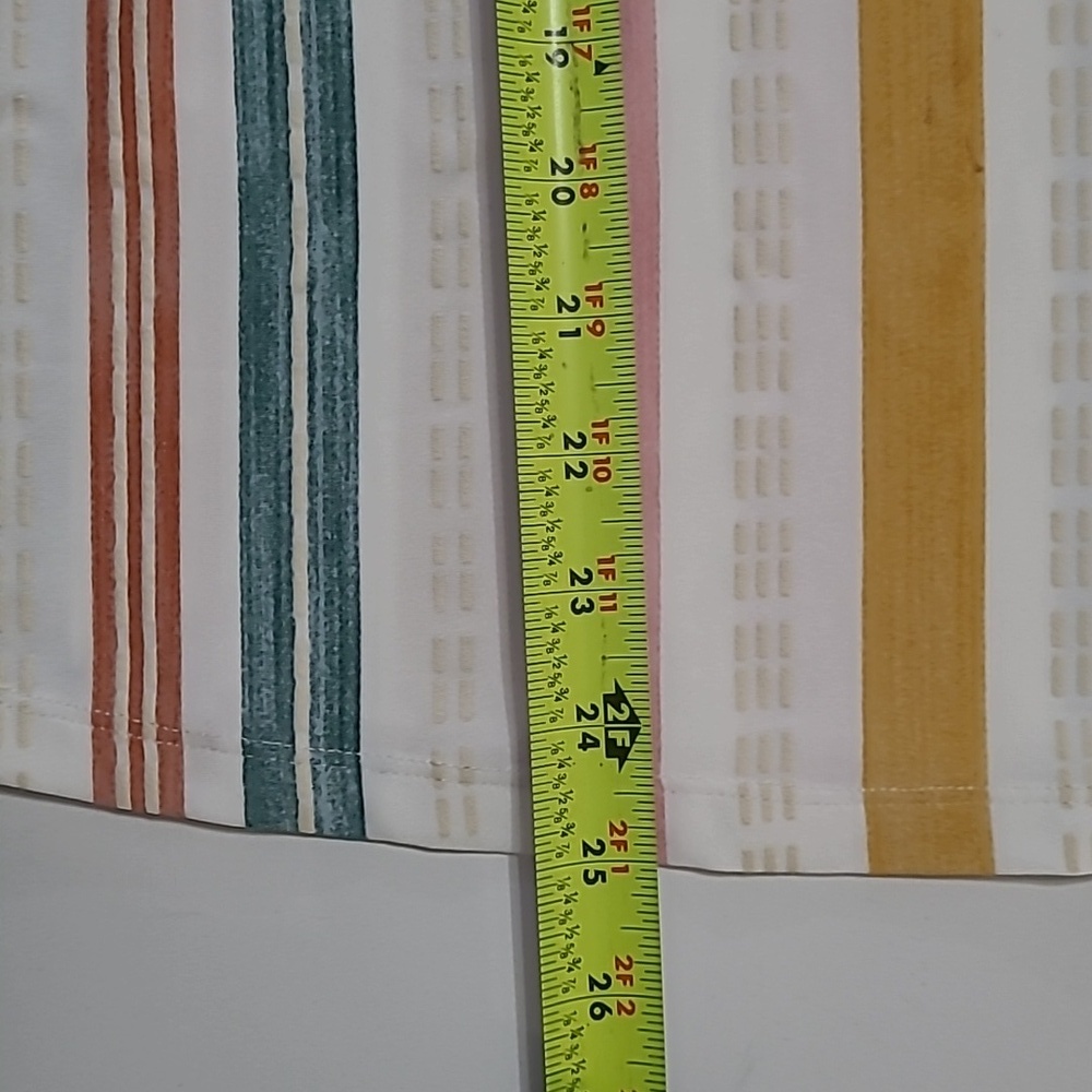 NWT Late August Striped Sleeveless Blouse size Medium - Picture 8 of 9